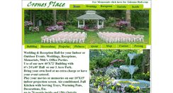 Desktop Screenshot of cronesplace.com